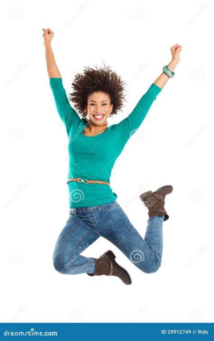 Are jumping for joy?