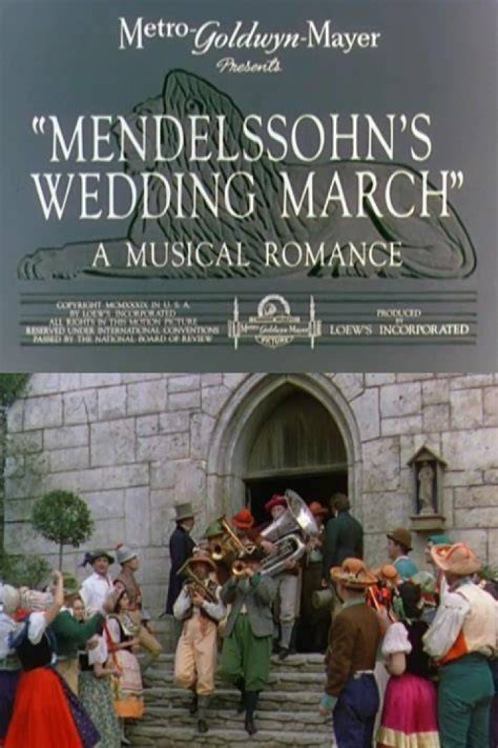 At the wedding march?