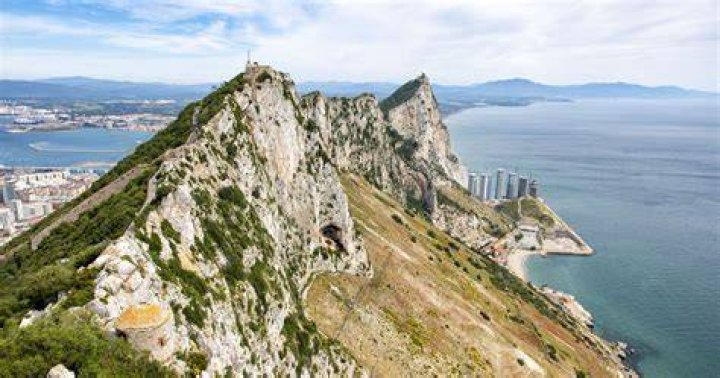 By rock of gibraltar?