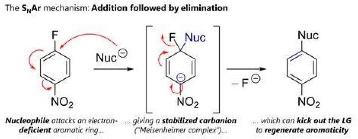 Can benzene undergo nucleophilic substitution?