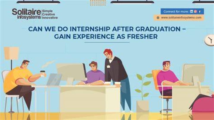 Can i do internship after graduation?