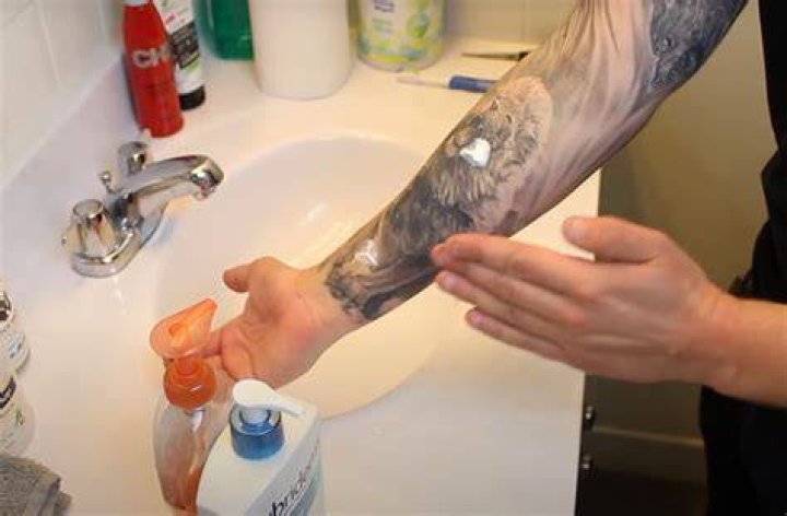 Can i put unscented lotion on my new tattoo?