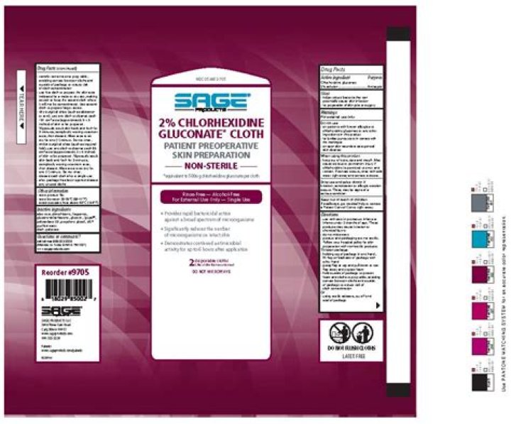 Can sage chg wipes be warmed?