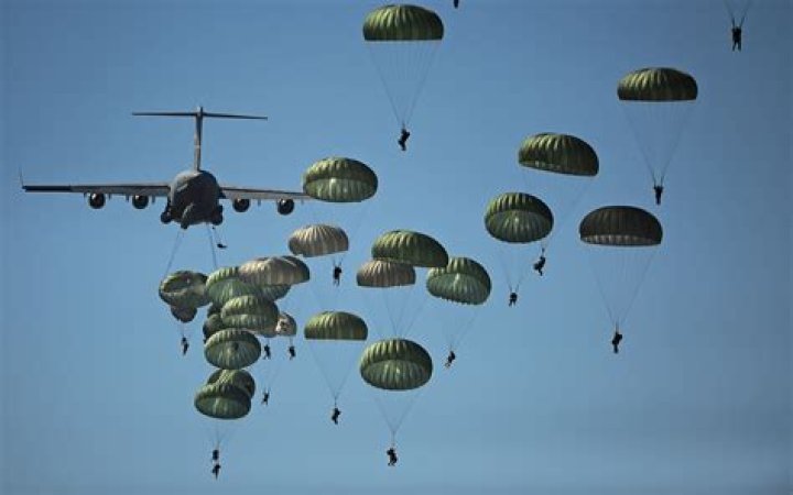 Can you shoot parachutists?
