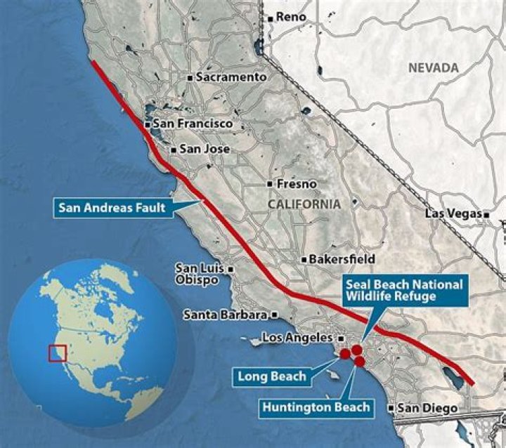 Could california break off into the ocean?