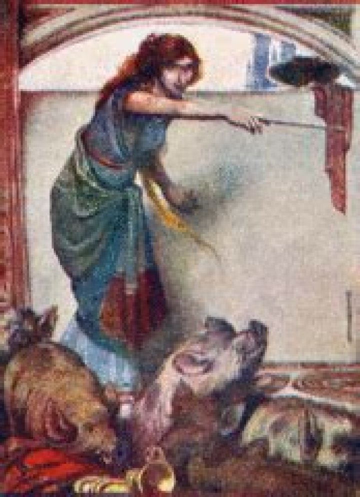 Did circe and odysseus have a child?