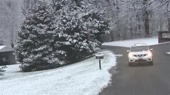 Did toccoa get snow?