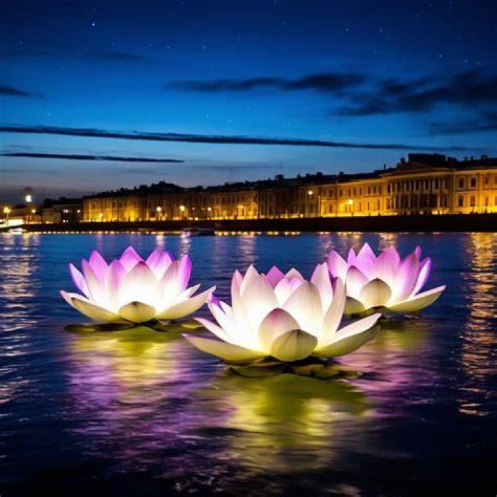 Do lotuses close at night?