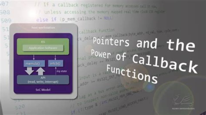 Do we need callback functions?