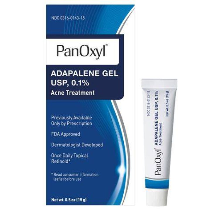 Do you leave adapalene gel on?