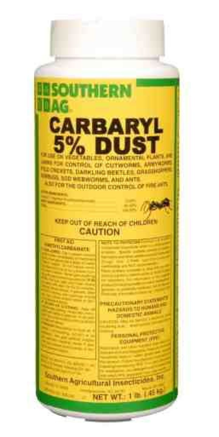 Does carbaryl kill grasshoppers?