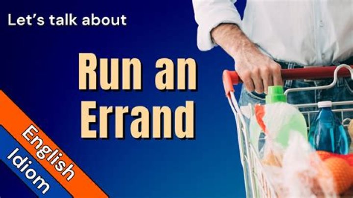 Does errand have plural?