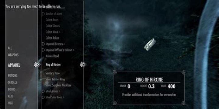 Does hircine ring count as a daedric artifact?