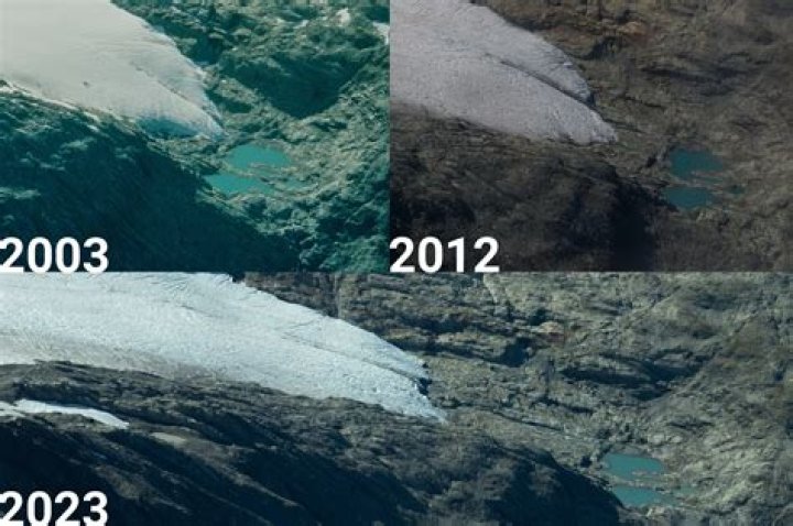 Does the alps have any glaciers?