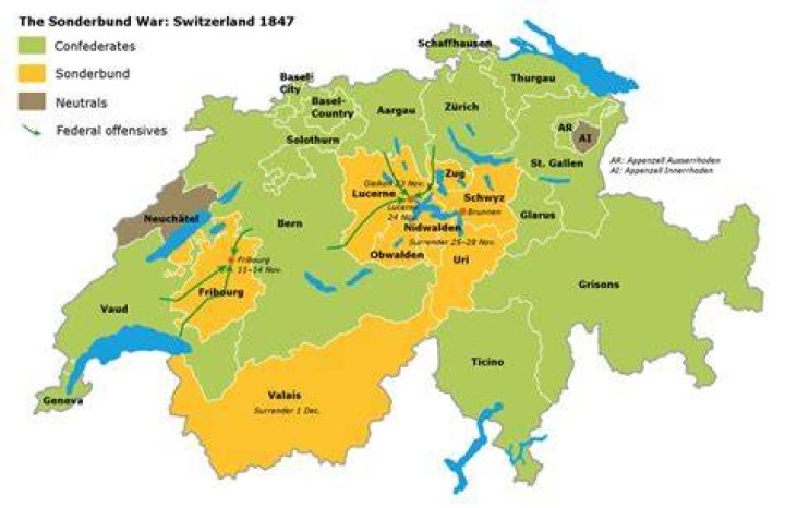 Has switzerland ever been invaded?