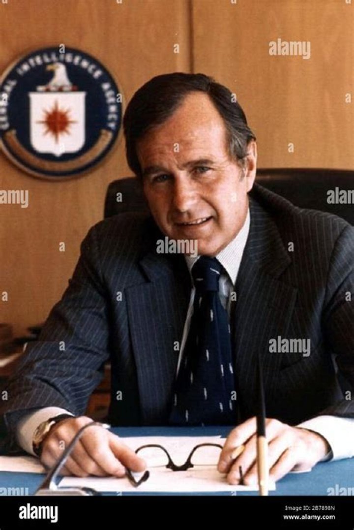 How long was george bush head of the cia?