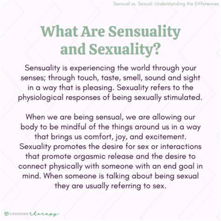 In a sensual context?
