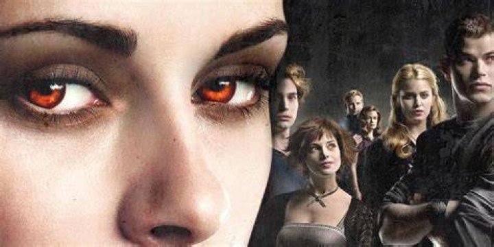 In twilight why are some vampires eyes red?