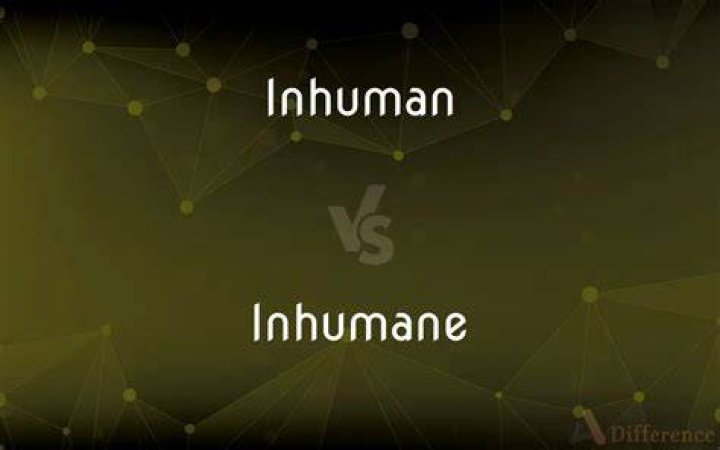 Inhuman in a sentence?