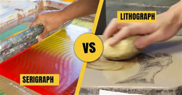 Is serigraph associated with lithography?