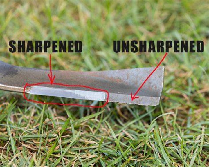 Should edger blades be sharpened?