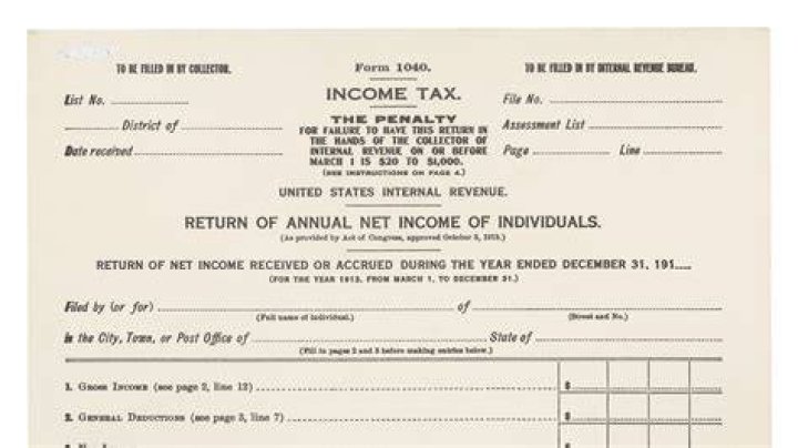 Was income tax ratified?
