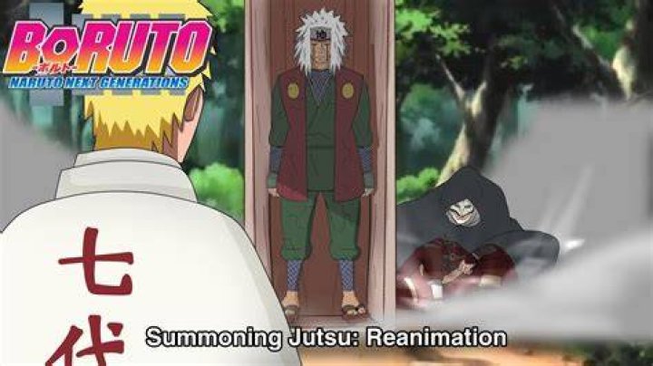Was jiraiya reanimated in boruto?