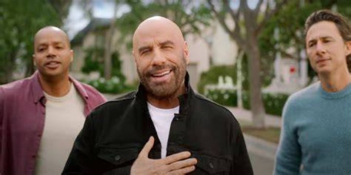 Was john travolta in a super bowl commercial?