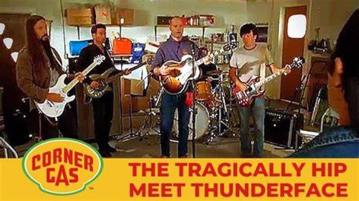 Was tragically hip on corner gas?