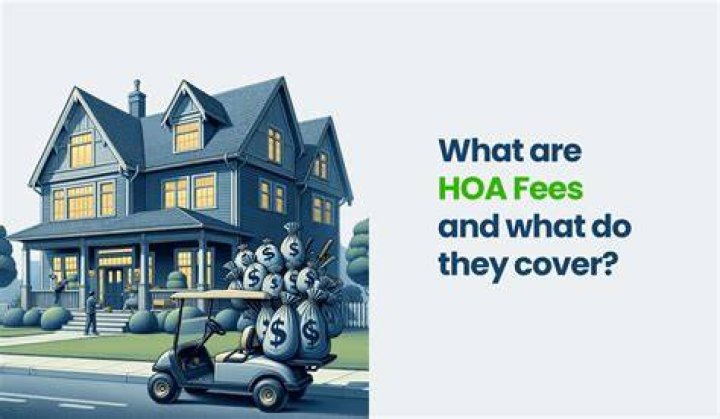 What do townhouse hoa fees cover?
