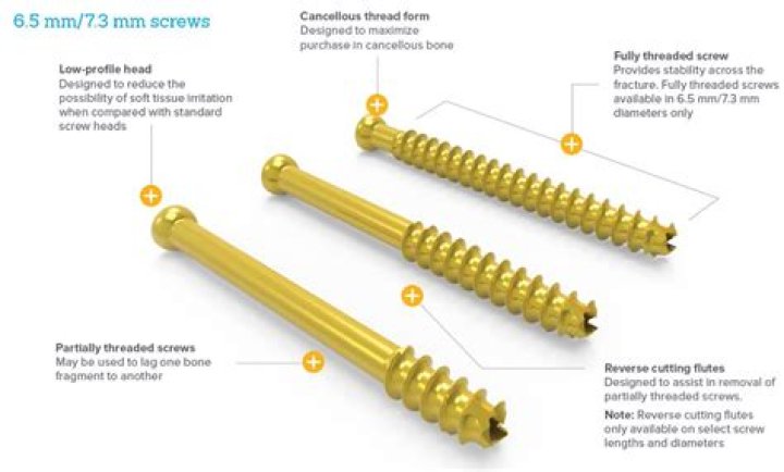 What does cannulated screw mean?