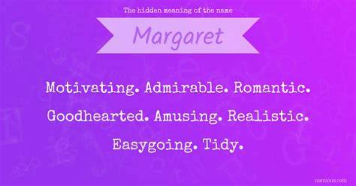 What does margaret mean?