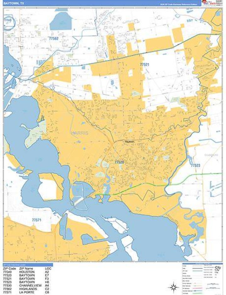 What is baytown zip code?