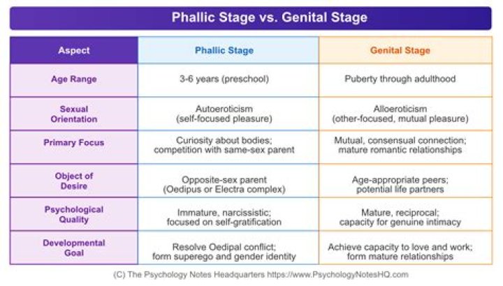 What is phallic stage in psychology?