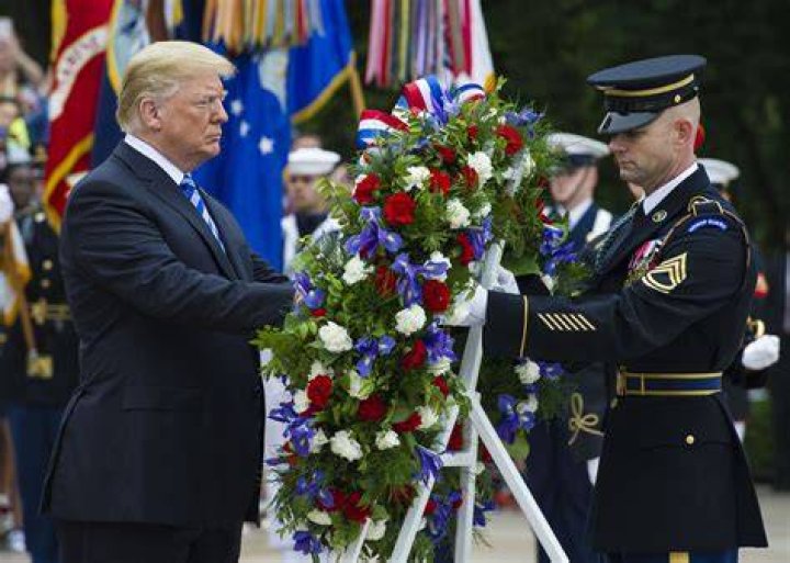 What wreath laying ceremony?
