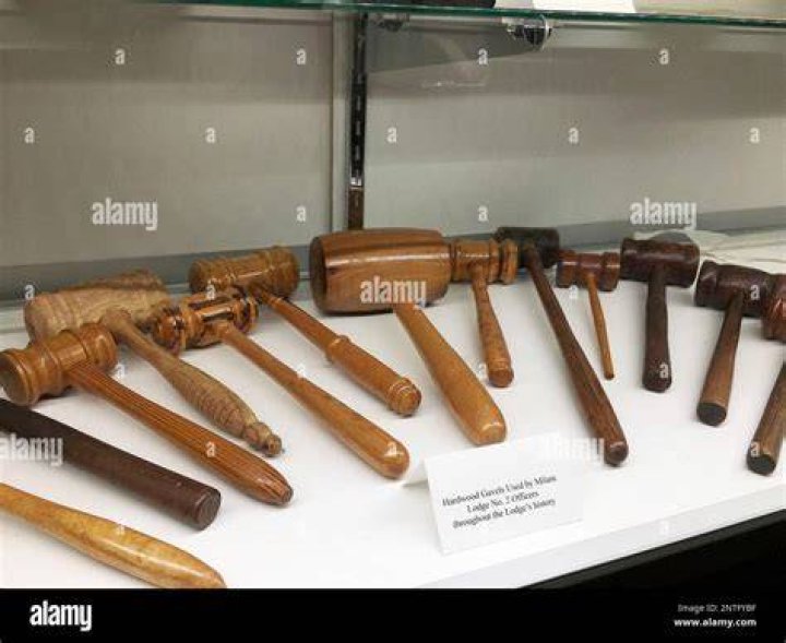 When are gavels used?