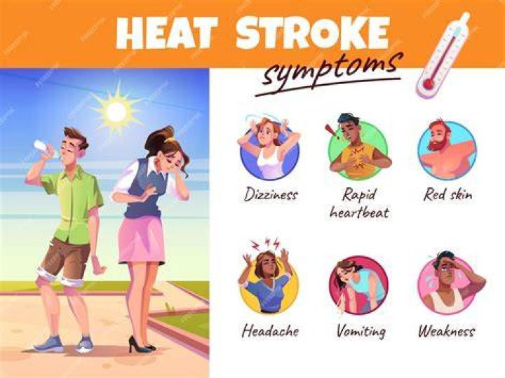 When one is out in the scorching sun it means?