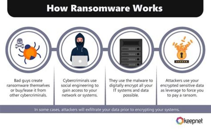 When ransomware infects a computer it will all files?