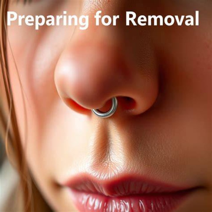 When to take out your nose ring?