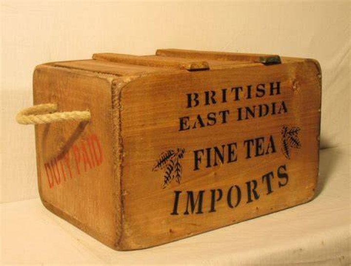 Where did tea chest originate?
