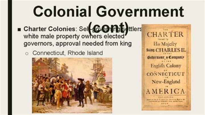 Which colonies were largely self-governing?