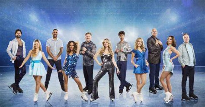 Who is the blind woman on dancing on ice?