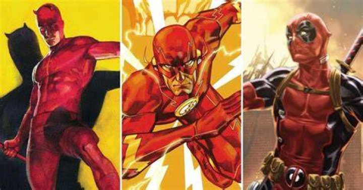 Who is the red and yellow superhero?