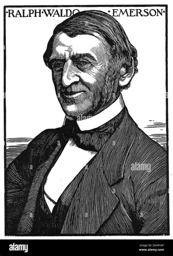 Who led the transcendentalist movement?