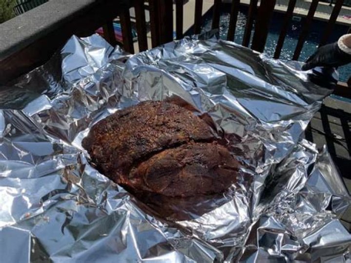 Why wrap boston butt in foil?