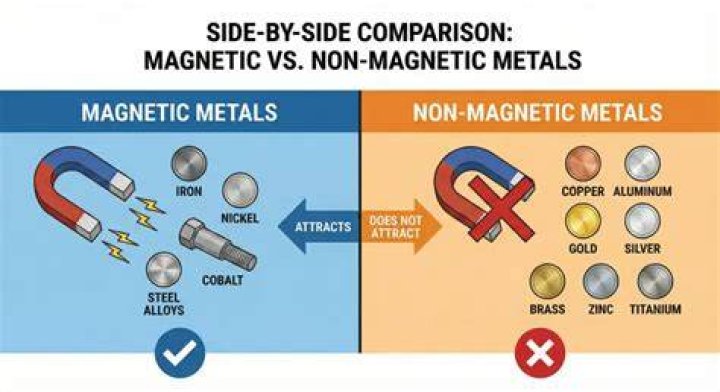 Will a magnet stick to ductile iron?